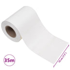 Recinzione Frangivento 4 pz in PVC 35x0,19m Bianco
