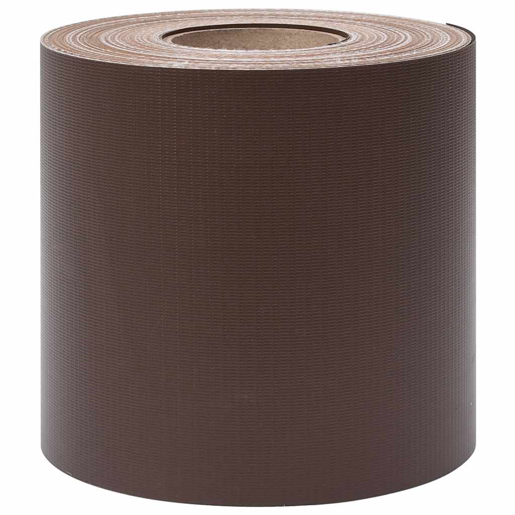 Recinzione Frangivento da Giardino PVC 70x0,19 m Marrone