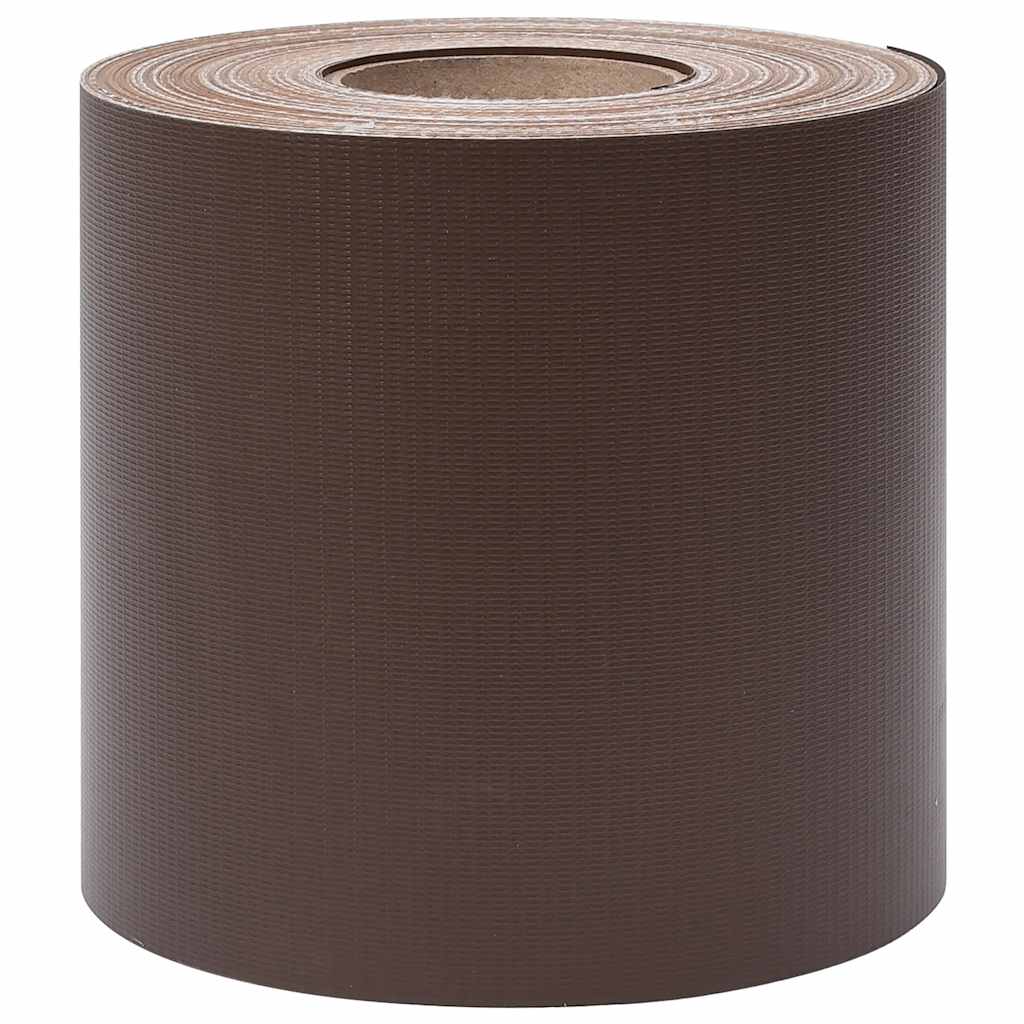 Recinzione Frangivento 4 pz PVC 35x0,19m Marrone