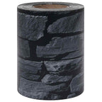 Recinzione Frangivento da Giardino PVC 70x0,19 m Grigio Pietra
