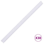 Recinzione Frangivento da Giardino PVC 70x0,19 m Grigio Pietra