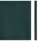 Recinzione Frangivento da Giardino PVC 35x0,19 m Verde Opaco