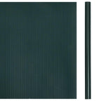 Recinzione Frangivento 4 pz in PVC 35x0,19m Verde Opaco