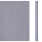 Recinzione Frangivento da Giardino PVC 35x0,19m Grigio Chiaro