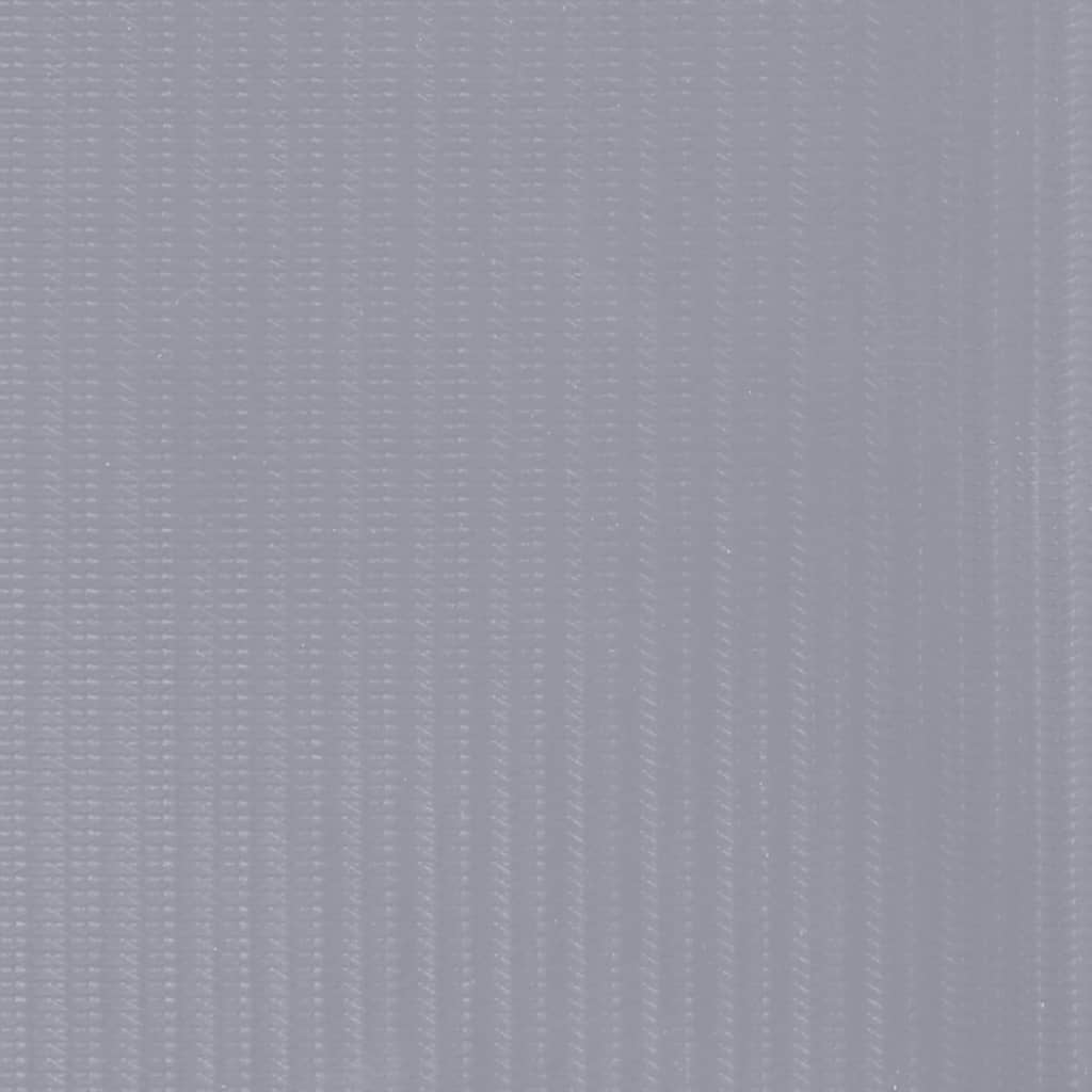 Recinzione Frangivento 4 pz in PVC 35x0,19m Grigio Chiaro Opaco