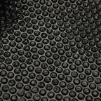 Copripiscina Solare Rettangolare 600x400 cm PE Nero