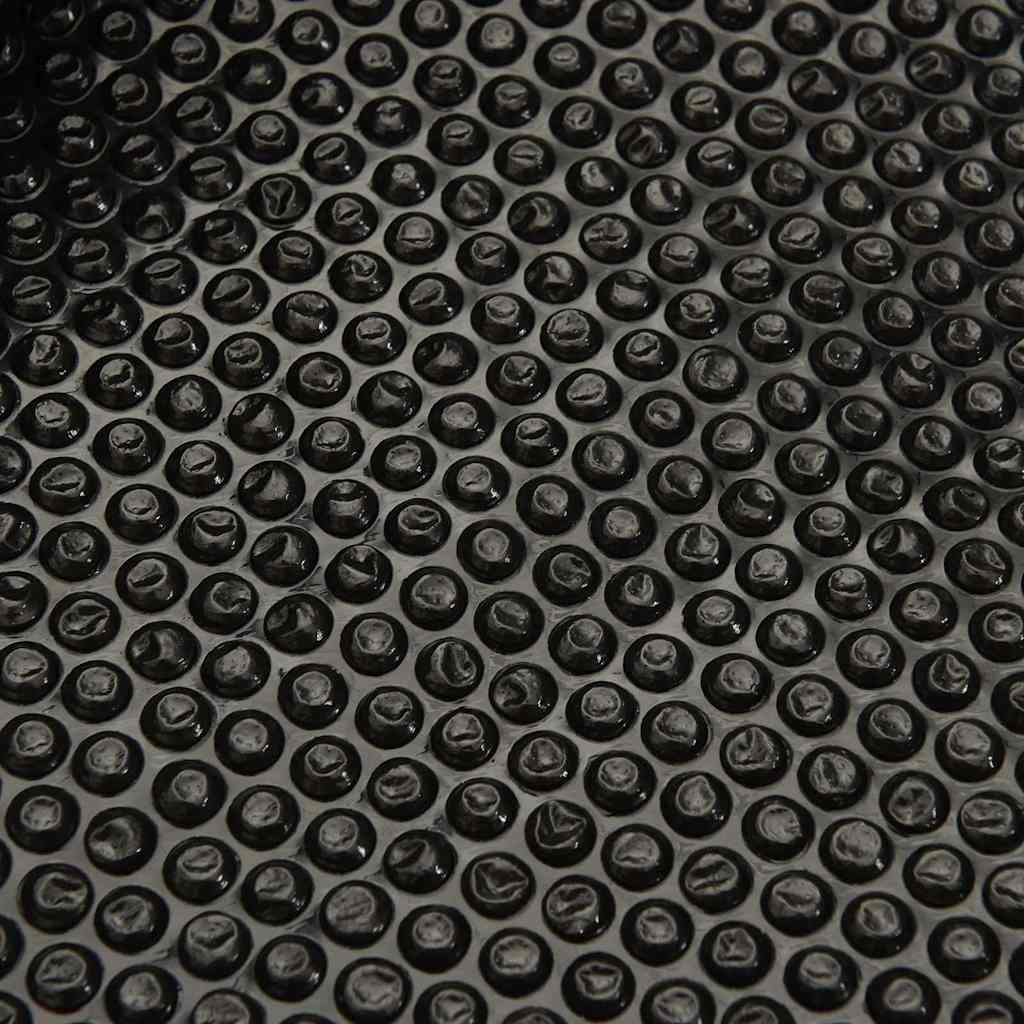 Copripiscina Solare Rettangolare 1000x600 cm PE Nero