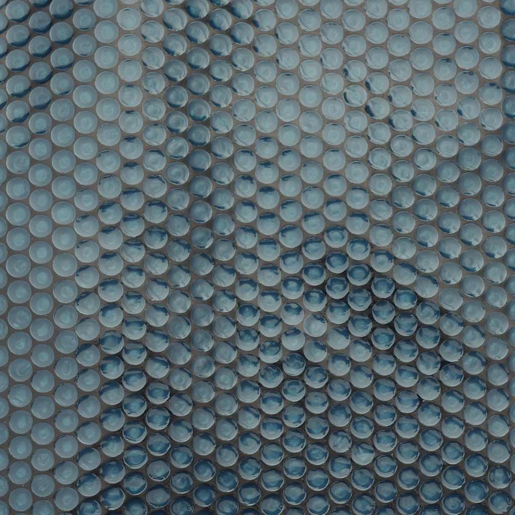 Pellicola Galleggiante Solare PE Piscina 975x488 cm Nero e Blu
