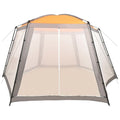 Tenda per Piscina 660x580x250 cm Grigia