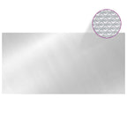 Copertura Solare per Piscina Argento 549x274 cm PE