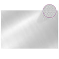 Copripiscina Solare Rettangolare 600x400 cm PE Argento