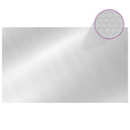 Copripiscina Solare Rettangolare 1000x600 cm PE Argento