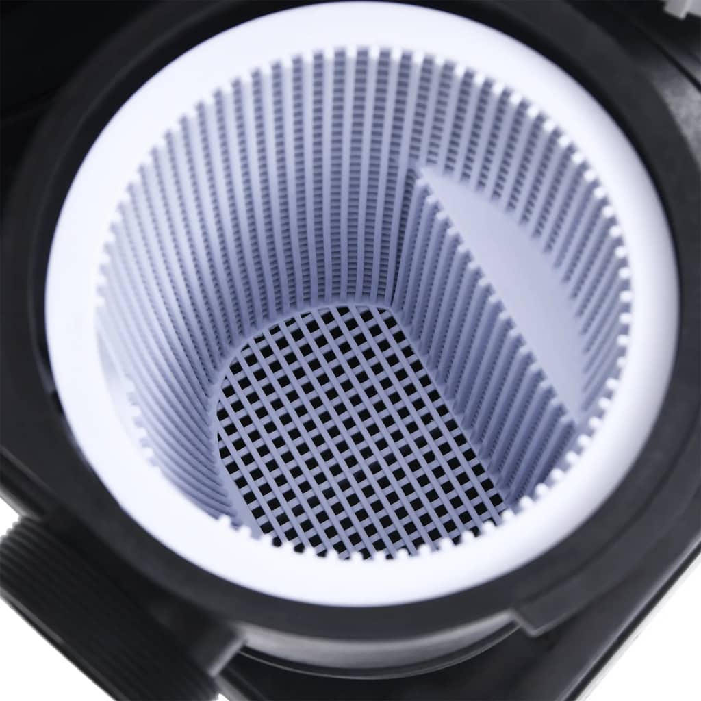 Filtro a Sabbia con Pompa a 7 Vie 1000 W Blu e Nero