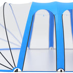 Calotta per Piscina Ovale 620x410x210 cm in PVC UPF 30