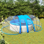 Calotta per Piscina Ovale 620x410x210 cm in PVC UPF 30