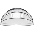 Cupola per Piscina 559x275 cm - PVC UPF 30 con Struttura in Fibra di Vetro