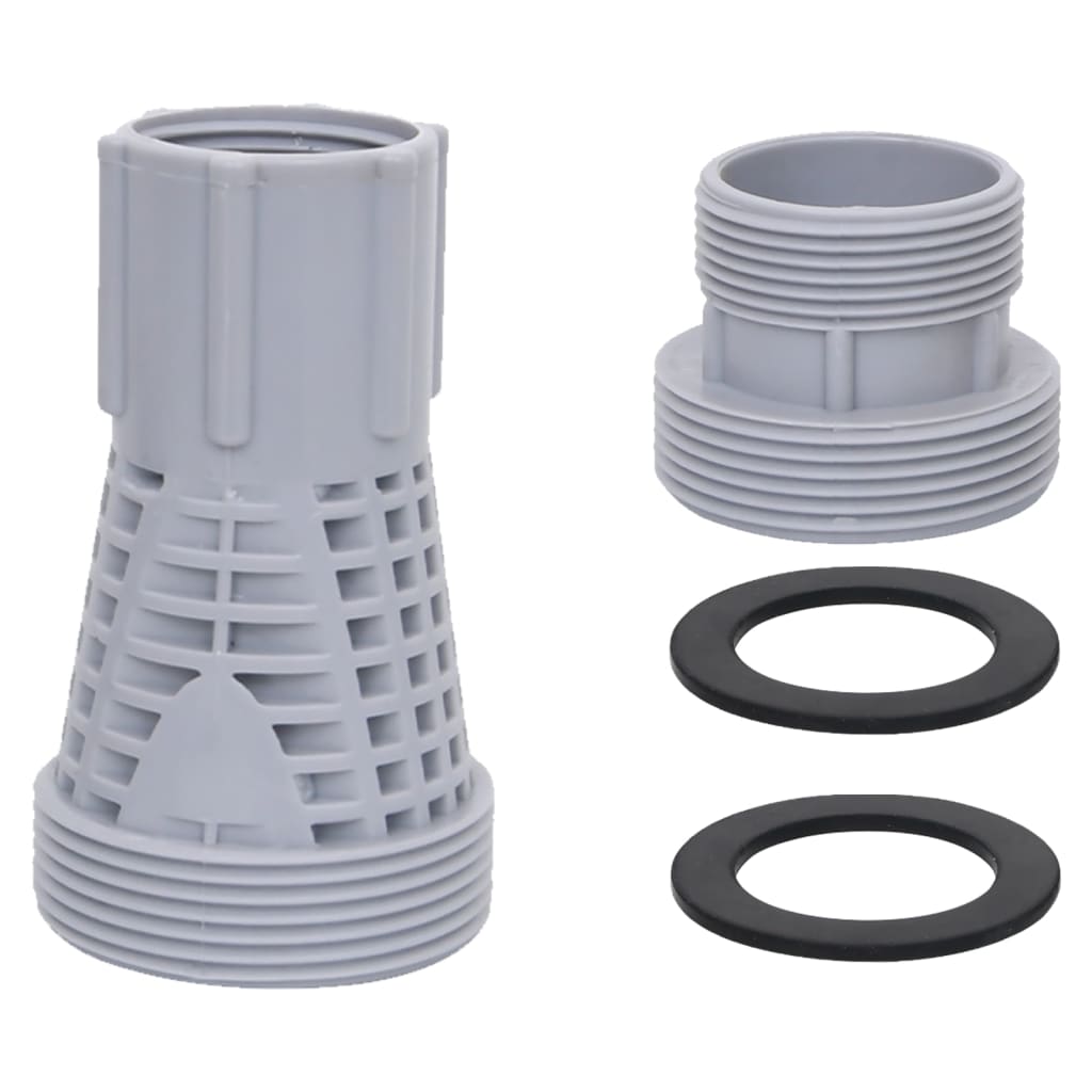 Connettori per Tubo Flessibile Piscina 2 Pezzi in Plastica