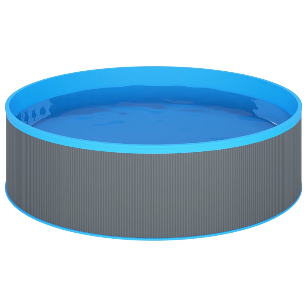Piscina Fuori Terra 350x90 cm Acciaio e PVC