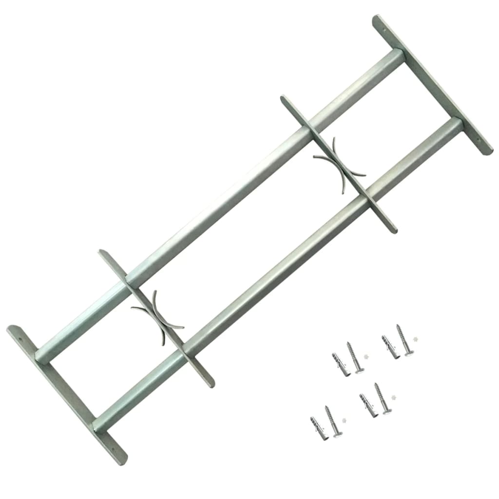 Grate per Finestre Regolabili 2 pz 700-1050 mm