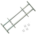 Grate per Finestre Regolabili 2 pz 1000-1500 mm Acciaio Zincato