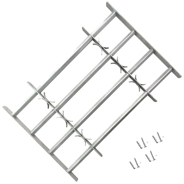 Grate di Sicurezza per Finestre Regolabili 1000-1500 mm - Set 2 Pezzi