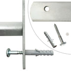 Grate di Sicurezza per Finestre Regolabili 1000-1500 mm - Set 2 Pezzi