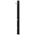 Doccia Solare da Esterno 35 L con Soffione e Rubinetto - Nero