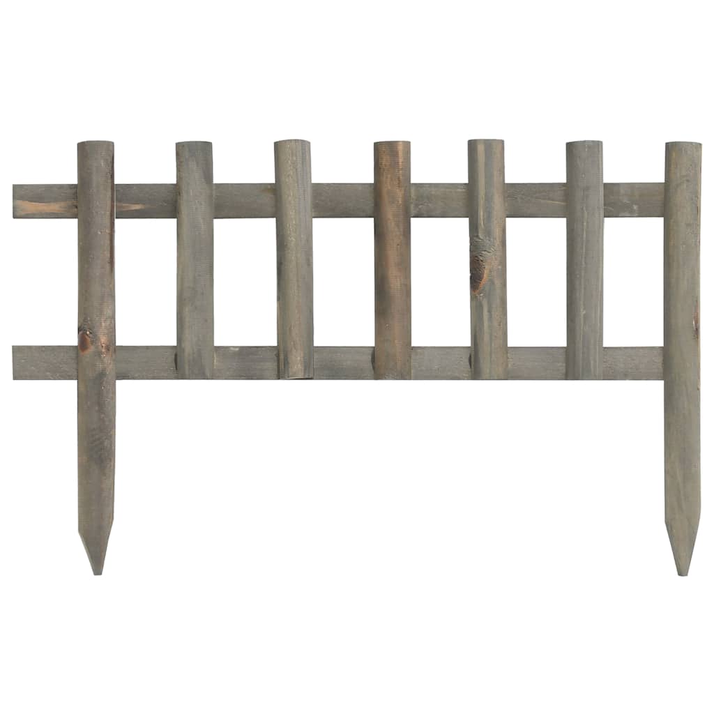 Bordature per Prato 10 pz in Legno di Abete Massello 4,4 m