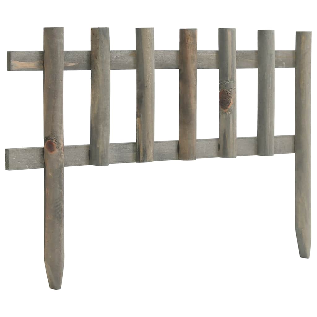 Bordature per Prato 10 pz in Legno di Abete Massello 4,4 m