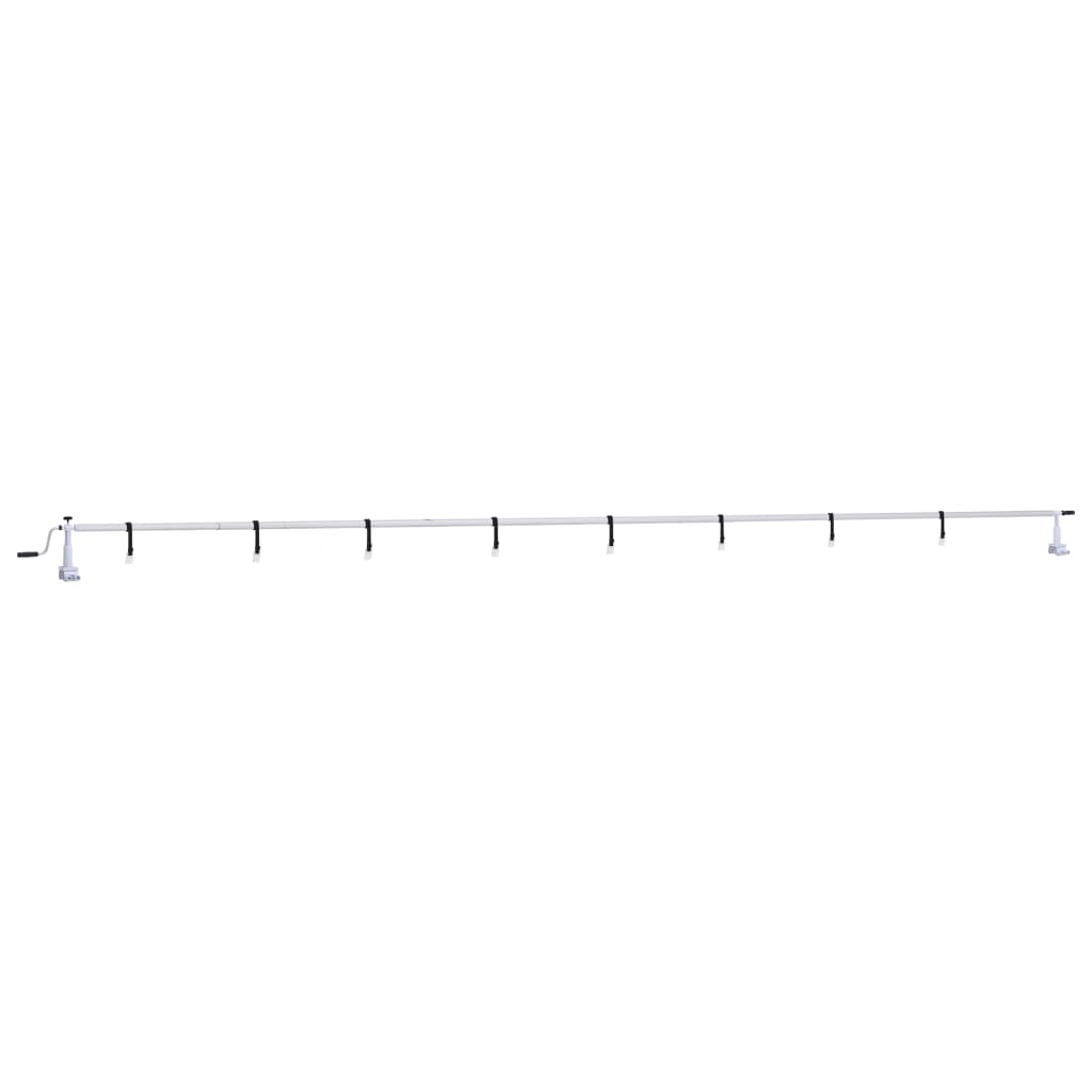 Rullo di Copertura per Piscina con Base in Plastica - Telescopico
