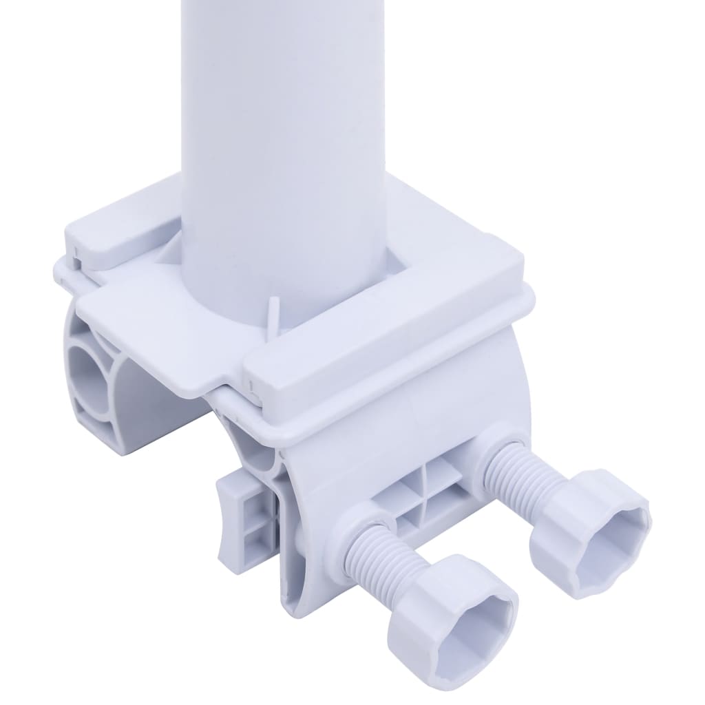 Rullo di Copertura per Piscina con Base in Plastica - Telescopico