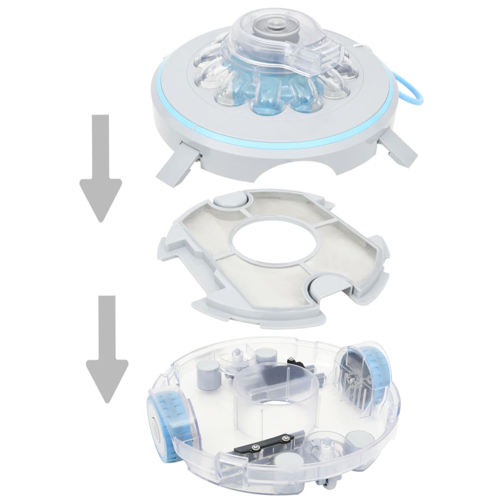 Robot Pulitore per Piscine Senza Fili 27 W