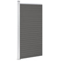 Pannello di Recinzione WPC 95x186 cm Grigio