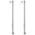 Doccia da Giardino 215 cm in Acciaio Inossidabile 304