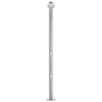 Doccia da Giardino 215 cm in Acciaio Inossidabile 304