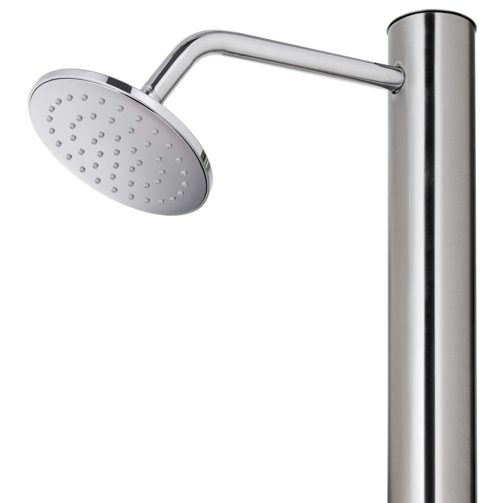 Doccia da Giardino 215 cm in Acciaio Inossidabile 304
