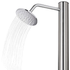 Doccia da Giardino 215 cm in Acciaio Inossidabile 304