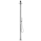 Doccia da Giardino 225 cm in Acciaio Inossidabile 304