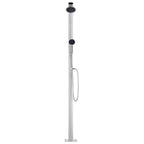 Doccia da Giardino 215 cm in Alluminio vidaXL