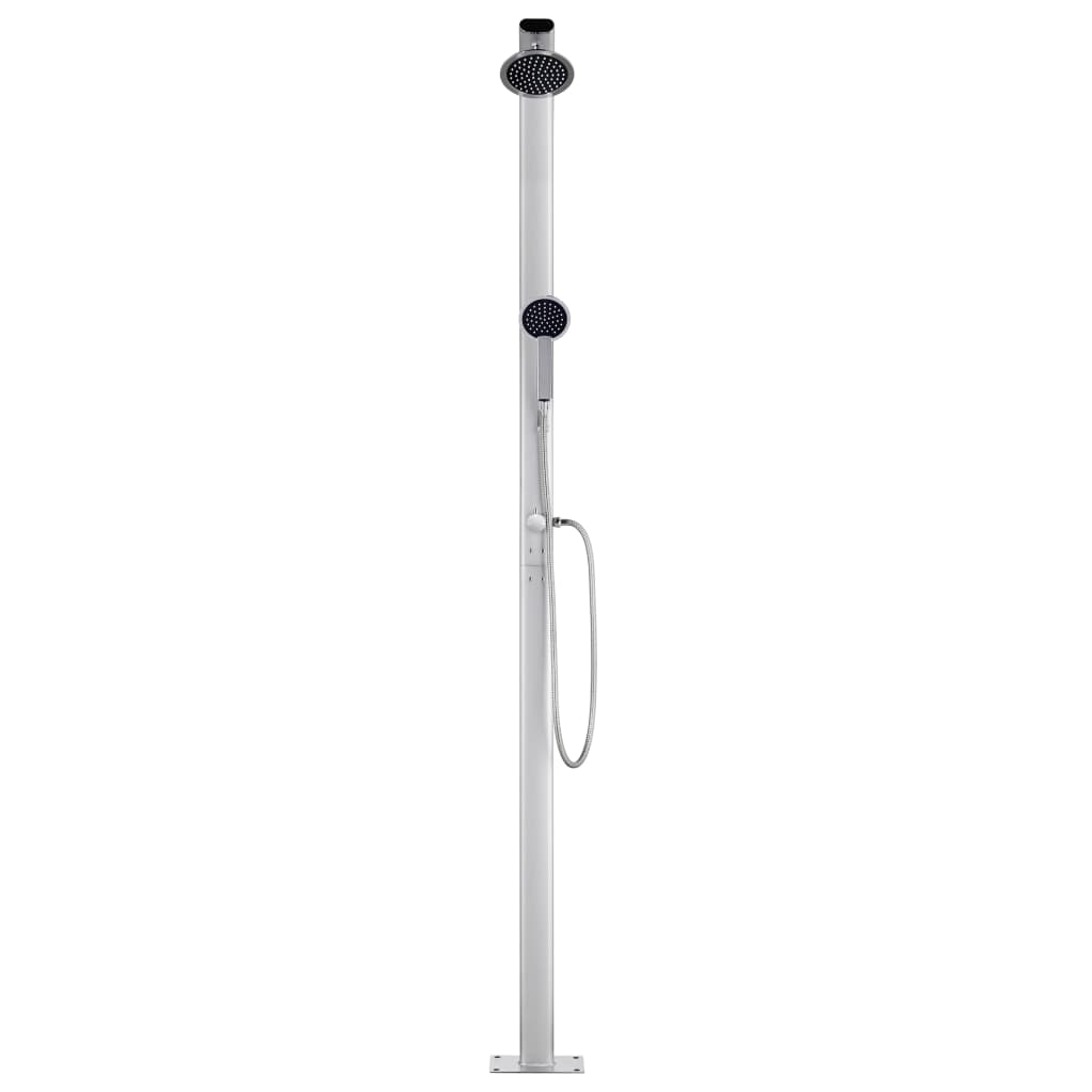Doccia da Giardino 215 cm in Alluminio vidaXL