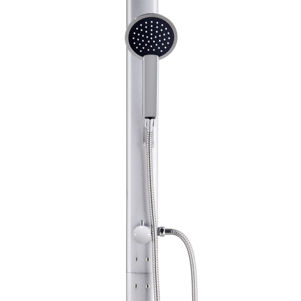 Doccia da Giardino 215 cm in Alluminio vidaXL