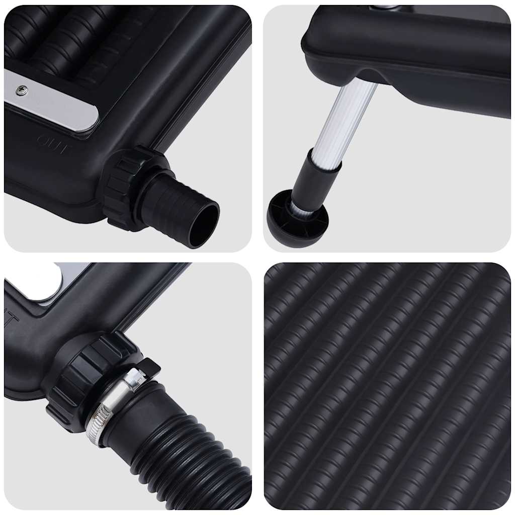 Pannelli Solari Termici Curvi per Piscina 2 pz 110x65 cm
