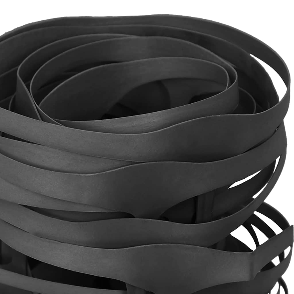 Recinzione da Giardino 30 m Nera in HDPE