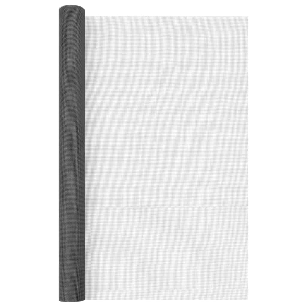 Zanzariera in Fibra di Vetro 60x500 cm Nera