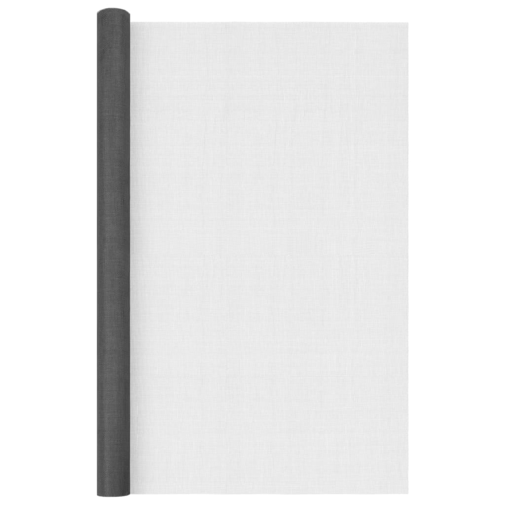 Zanzariera in Fibra di Vetro 80x500 cm Nera