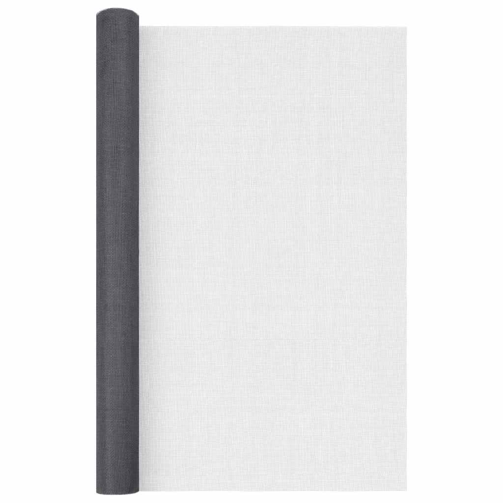 Zanzariera in Fibra di Vetro 80x1000 cm Grigia