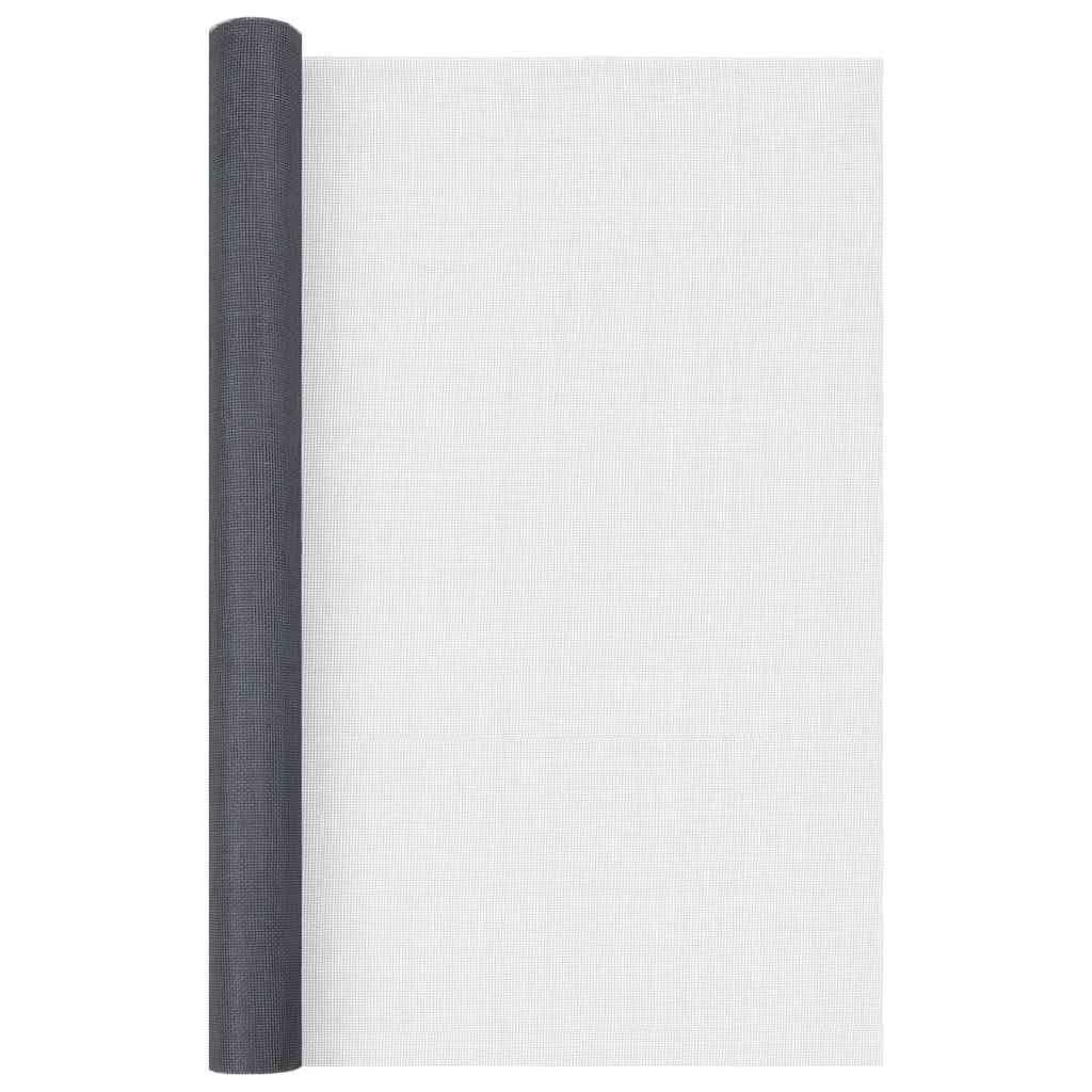 Zanzariera in Fibra di Vetro 80x2000 cm Grigia