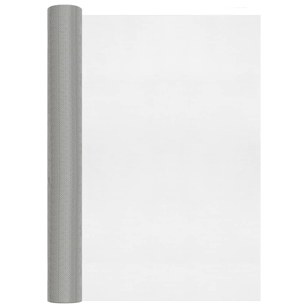 Recinzione in Rete Acciaio Inossidabile 60x500 cm Argento