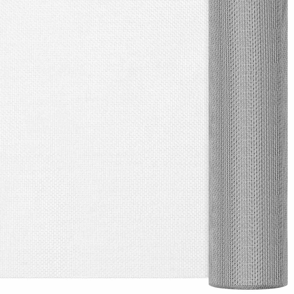Rete in Acciaio Inossidabile 60x1000 cm Argento