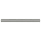 Recinzione in Rete Acciaio Inossidabile 80x1000 cm Argento